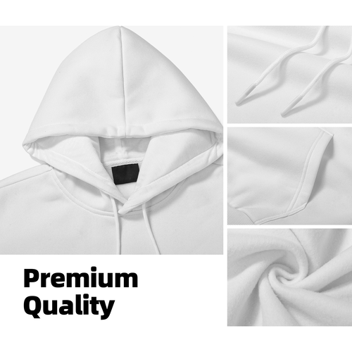 IMAGE ON FRONT Custom Unisex Hoodies With Your Own Design Text Picture, Personalized Sweater For Men/Women On Front