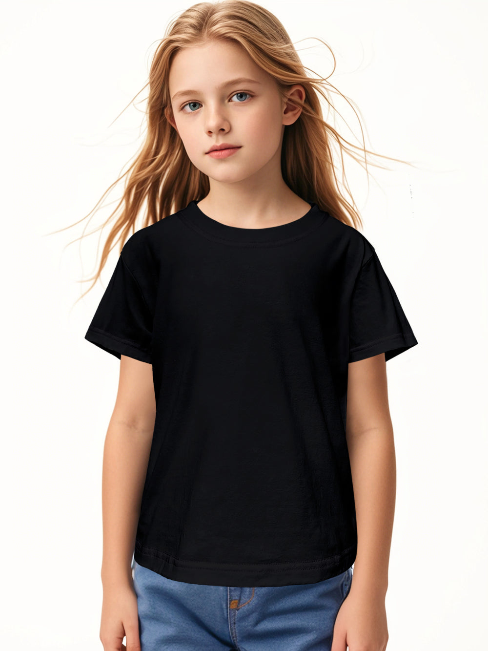 A Custom Personalized Cotton T Shirts for Boy Girl Children Customized DTF Print Custom Shirt Tshirt Upload Your Design