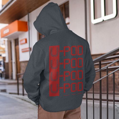 IMAGE ON FRONT Custom Unisex Hoodies With Your Own Design Text Picture, Personalized Sweater For Men/Women On Front