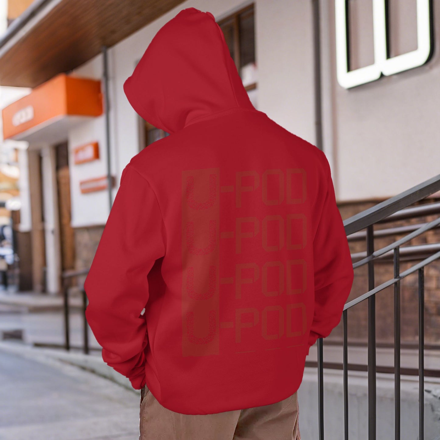 IMAGE ON FRONT Custom Unisex Hoodies With Your Own Design Text Picture, Personalized Sweater For Men/Women On Front