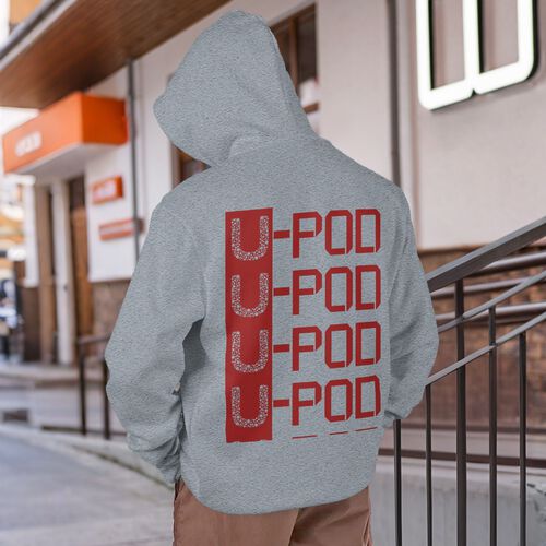 IMAGE ON FRONT Custom Unisex Hoodies With Your Own Design Text Picture, Personalized Sweater For Men/Women On Front