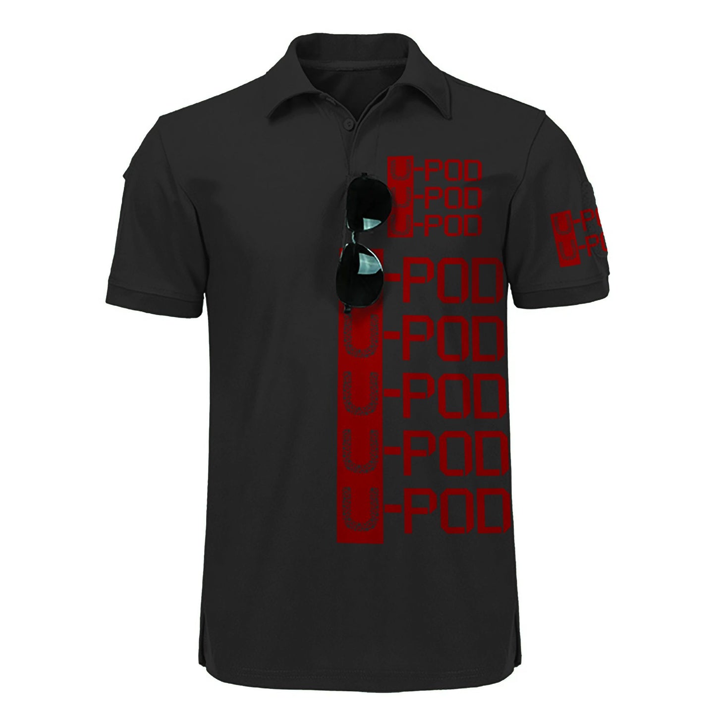 Image on Front Custom Polo Bulk Customized Heavy Cotton Polo Design Your Own Personalized Polo Wit Logo Text