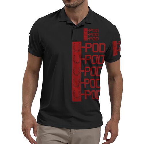 Image on Front Custom Polo Bulk Customized Heavy Cotton Polo Design Your Own Personalized Polo Wit Logo Text