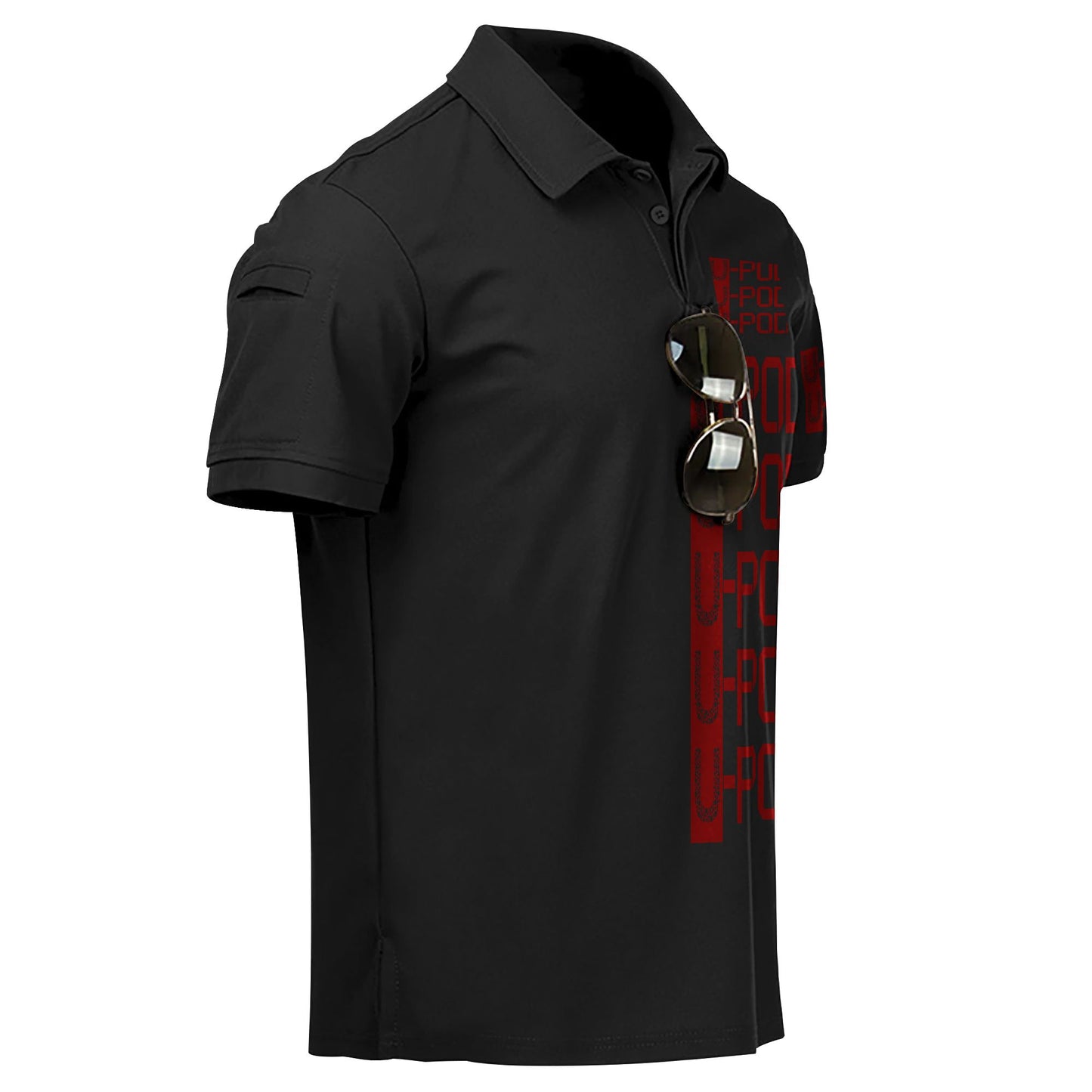 Image on Front Custom Polo Bulk Customized Heavy Cotton Polo Design Your Own Personalized Polo Wit Logo Text