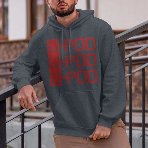 IMAGE ON FRONT Custom Unisex Hoodies With Your Own Design Text Picture, Personalized Sweater For Men/Women On Front